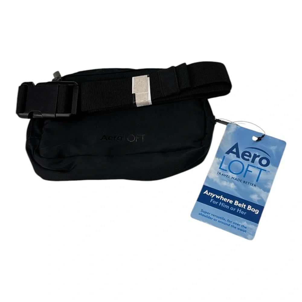 NWT Miami Heat Fanny Hip Pack Black Adjustable Waist Bag